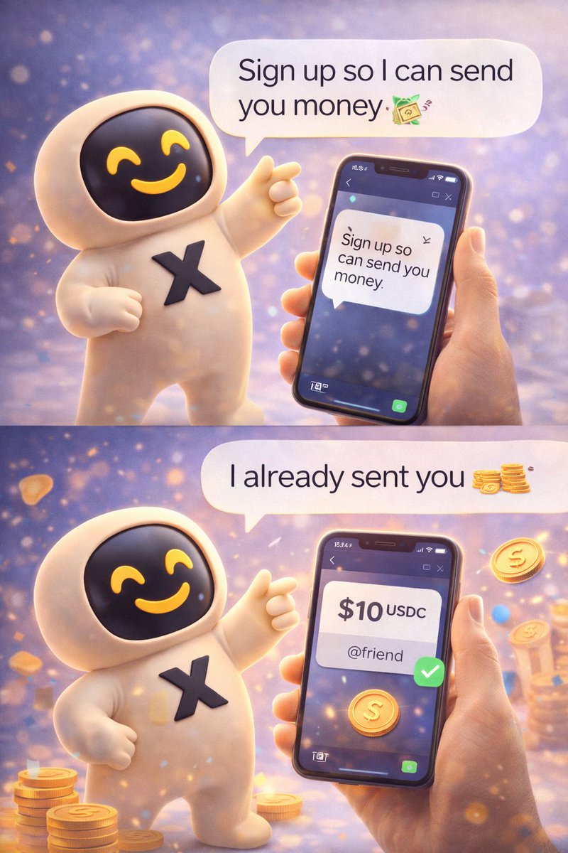 Before $wassy “Sign up so I can send you money”

After $wassy:

“I already sent you money”