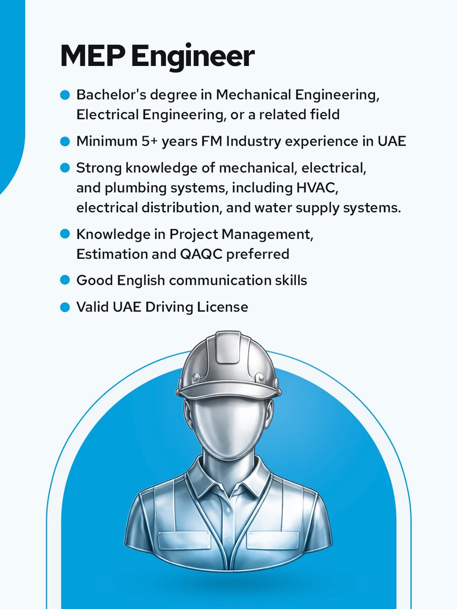 weoneservices's tweet photo. Ready to boost your career? Join We One – powering security, staffing & facility ops across the UAE.
Walk-in Interviews:
🗓️ Thu, Feb 26 | ⏰ 9AM–12PM
📍 Recreation Center, near DPW Accommodation Mess Hall
Bring: CV, Passport & Visa copy
#WeOne #Recruitment https://t.co/si9dDLfULj