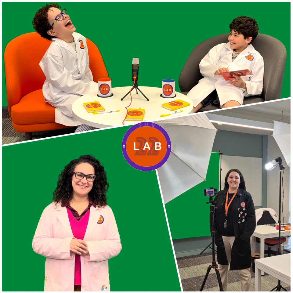 The LAB22 tweet media