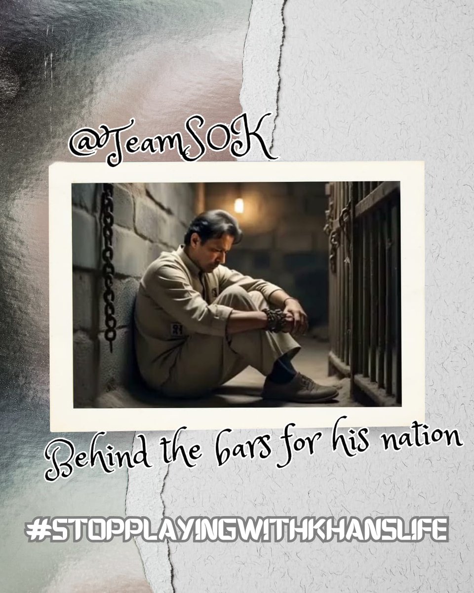 Let’s start the trend.
We demand fairness, transparency, and immediate justice.
#StopPlayingWithKhansLife
<a href="/TeamS0K/">Shaheen Of Kaptaan</a> 
<a href="/IshtiaqSMIrza2/">Ishtiaq S MIrza ʸᵒᵘⁿᵍˢᵗʳ</a> 
<a href="/seemejaved1/">Seeme Javedⁱᴾⁱᵃⁿ</a> 
<a href="/sency_queen/">Memoona Bukhari</a> 
<a href="/MNASIRKHAN774/">M. NASIR. KHAN (absolutely not)ᵀᵉᵃᵐˢ⁰ᴷ</a> 
<a href="/kamplikated/">Mr. Kamplikated 🤔</a>