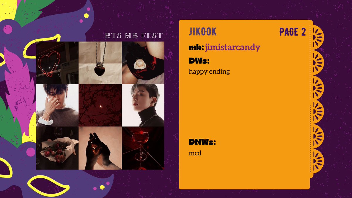 BTS MB Fest 2.5 | Fic reveals!! tweet media
