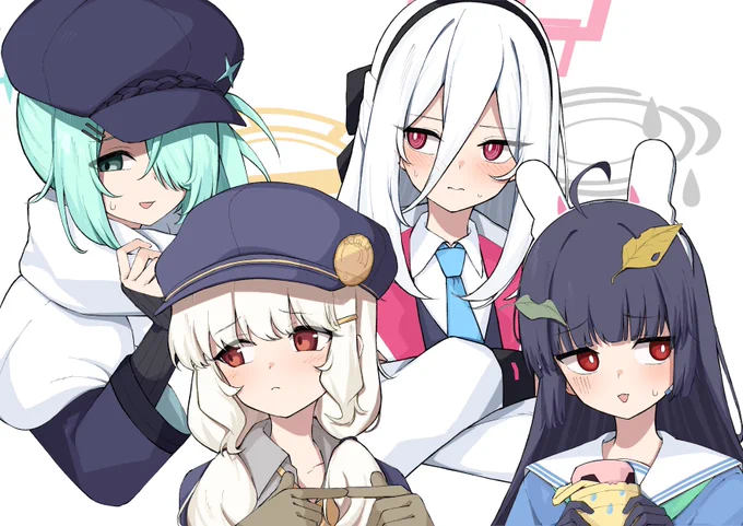 目を逸らしてる表情すき #ブルアカ
