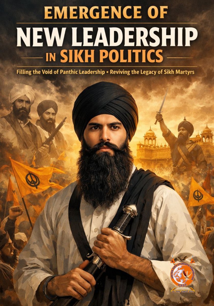 ussfpunjab's tweet photo. Emergence of New Leaders of Sikh Politics
Filling the Gap in Panthic Leadership
Carrying Forward the Legacy of Sikh Martyrs
#joinussf Sikhs #ussfpunjab Punjab #Sikh https://t.co/rO3dqdzPj8
