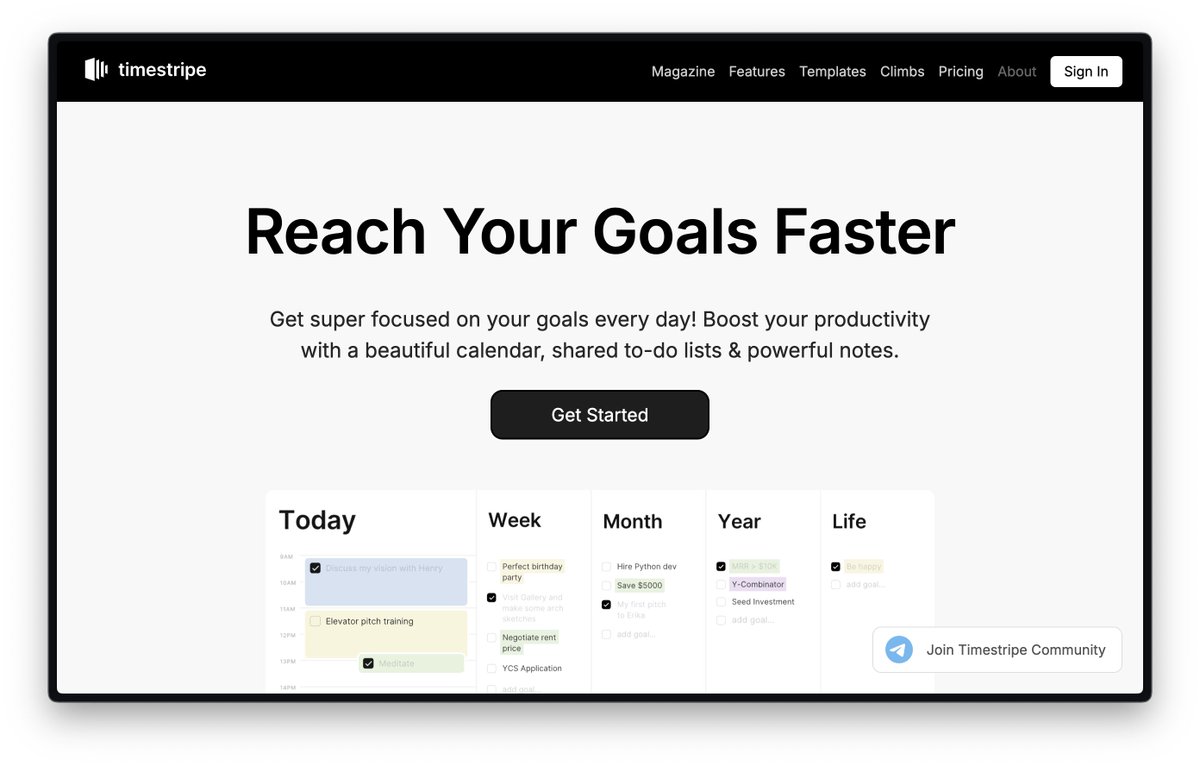 Timestripe tweet media