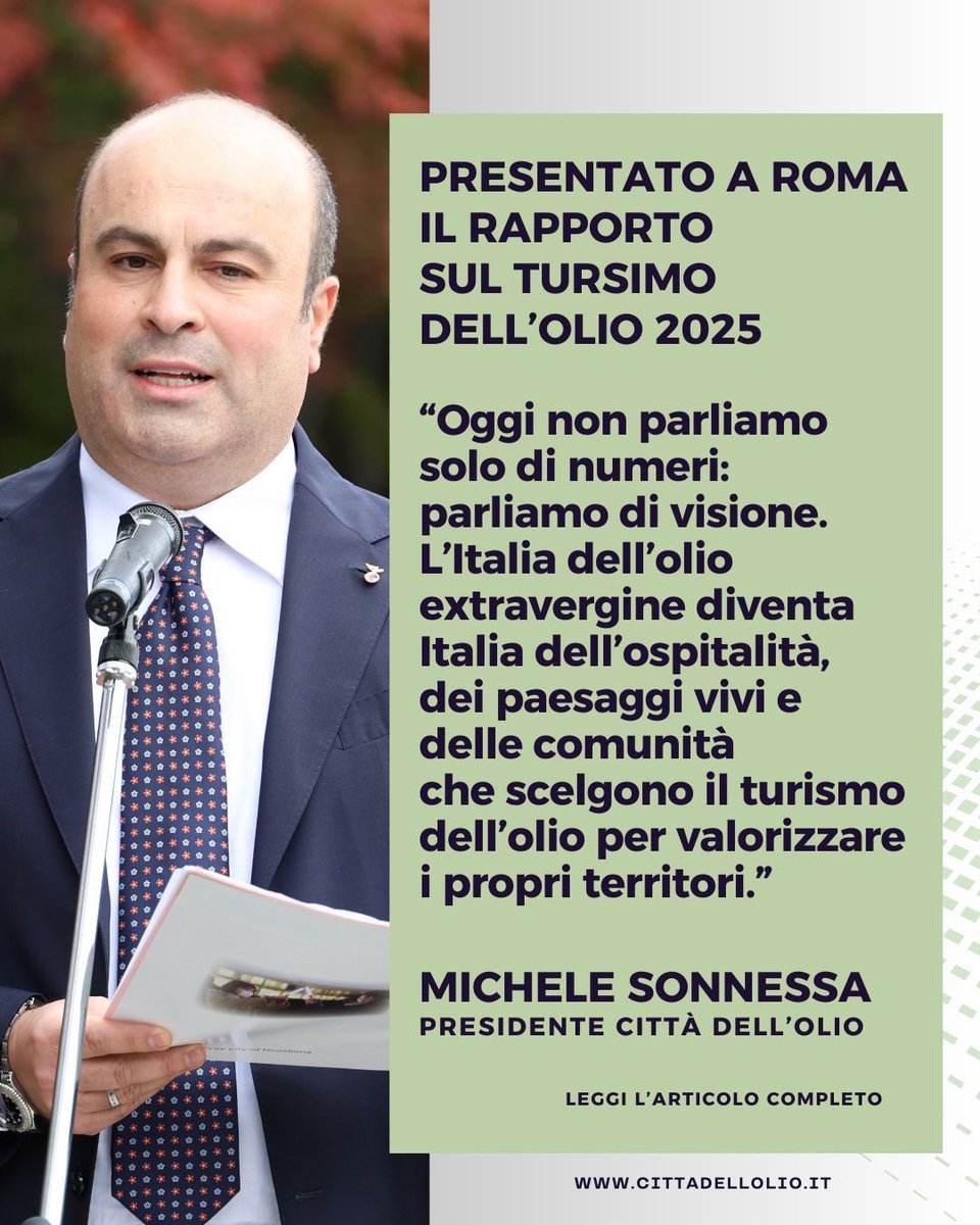 Città dell'Olio tweet media