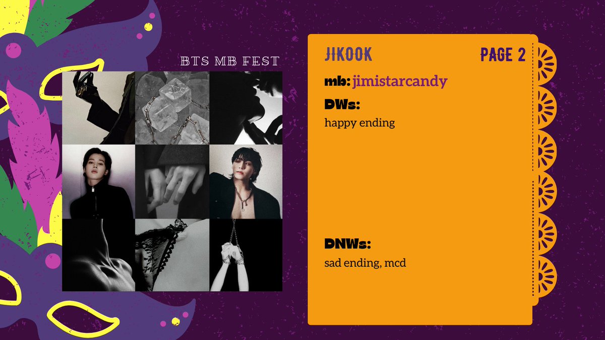 BTS MB Fest 2.5 | Fic reveals!! tweet media