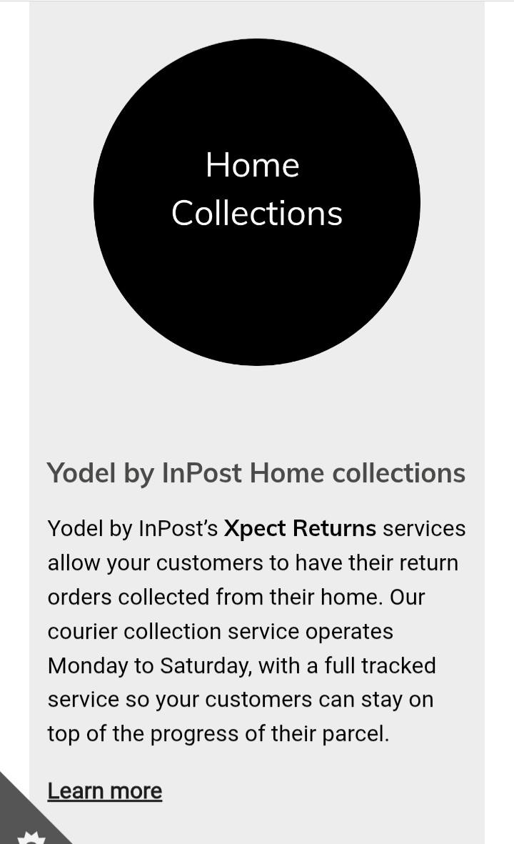 YodelOnline's tweet photo. YODEL BY INPOST BUSINESS SERVICES 
Supporting your business to grow with our range of delivery options 

Yodel by InPost have a variety of flexible parcel delivery, collection and returns solutions for your business. https://t.co/C5ho3cUhsw
