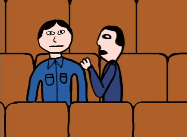 ルイスのこの顔何❓なんかおもろい　右の君は誰～～ですの声がフィリップぽくないから普通にモブなんかな