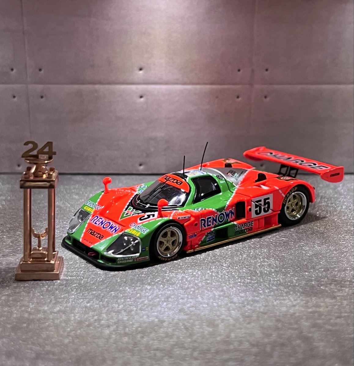 ミニカー #ホットウィール #トミカ 伝説のMAZDA 787B 55号車✨ まぢ