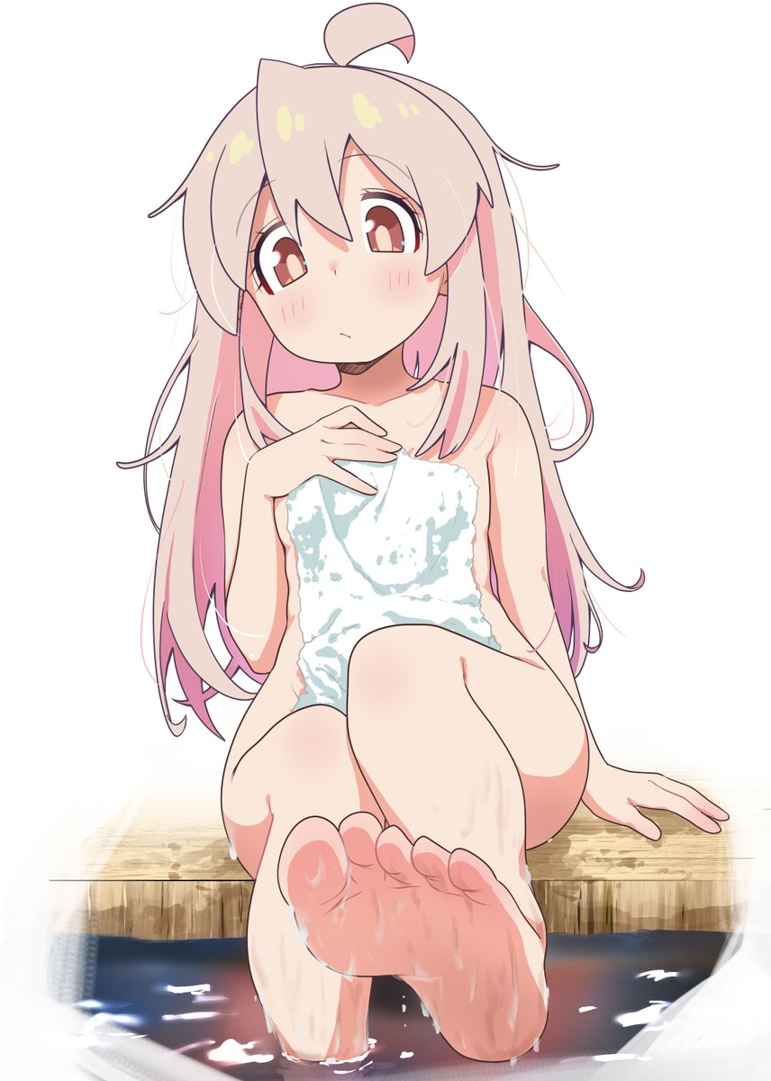 入りたいけど髪まとめてないなぁ・・・
#緒山まひろ #おにまい 