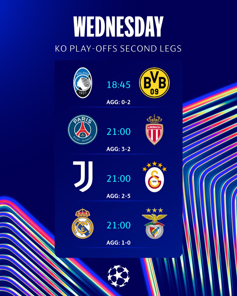 🎁 JEU CONCOURS 🎁 LDC 🇪🇺🏆

POUR PARTICIPER 👇
1️⃣ Trouvez le nombre de buts des 4 matchs du jour.
2️⃣ Trouve un buteur.
Exemple :  13 buts + 🇫🇷 K. Mbappé  
👉 RT ♻️/♥️
👉 Follow <a href="/BetClem_/">Bet_Clem 🐸</a>

2x10€ EN CASH À REMPORTER ! 💸

🎁  POUR PARIER SUR LES MATCHS PROFITE DE 50% DE TON 1ER