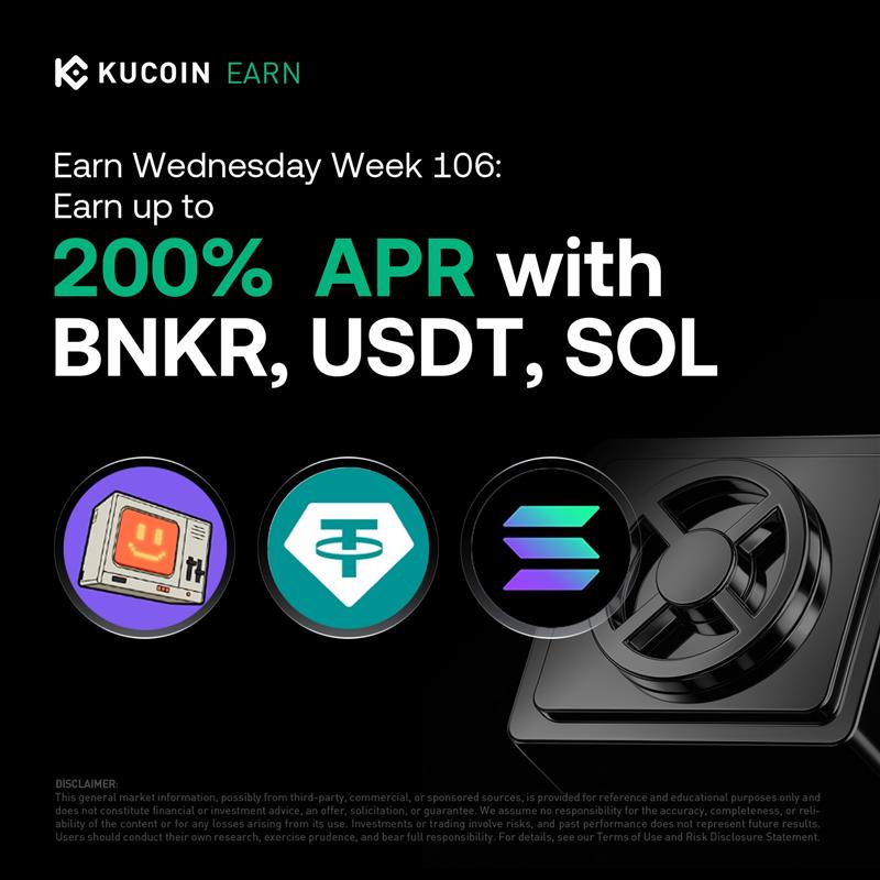 KuCoin Earn tweet media