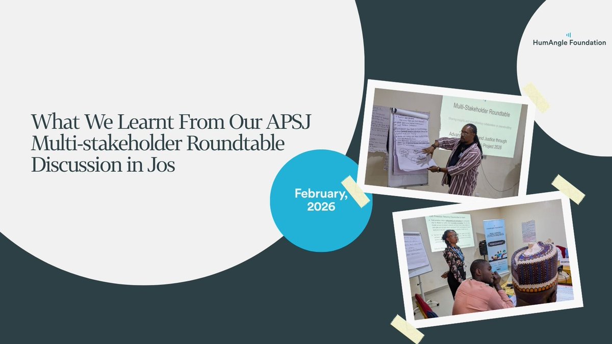 HumAngle Foundation tweet media