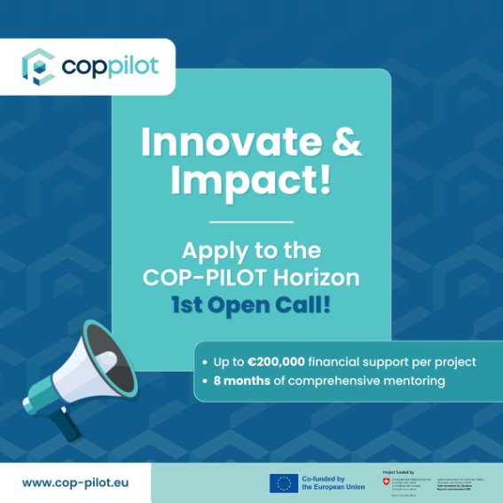 vlciconnect's tweet photo. ��� Open Call COP-PILOT
Hasta 200.000 € para impulsar startups y pymes innovadoras.
Financiación europea + 8 meses de mentoría + validación tecnológica en entorno real.
📅 Plazo hasta 17 abril 2026
🔗 https://t.co/oVxnnuNifI
#OpenCall #COPPILOT #Innovación #Startups #València https://t.co/vLFvBvq7Hz