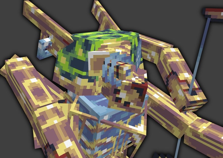 Bosses for the new update of my mod Eternal Tales

Part 3/4: Adam 

#minecraft #pixelart #minecraftmod