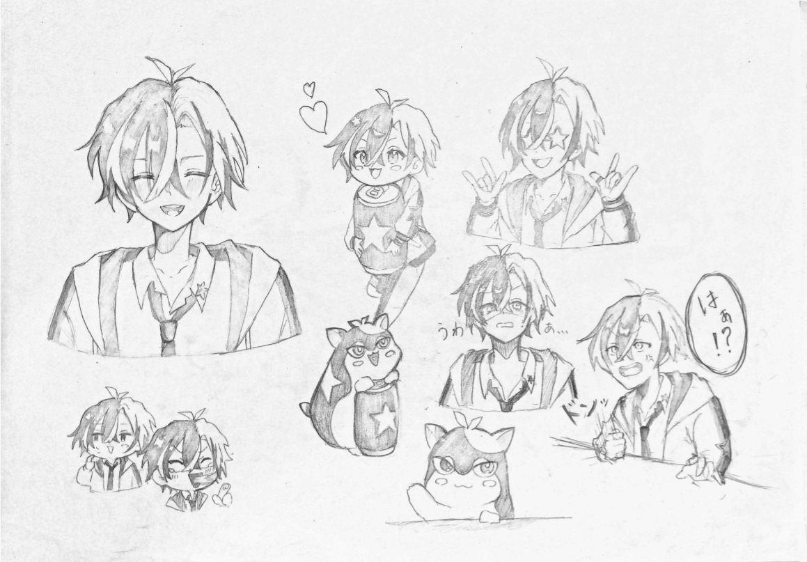 どっちのが見やすいのか分からないので両方載せちゃいます #もりたかーと