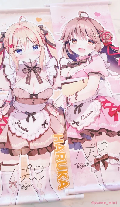 DMMスクラッチさんWチャンス賞のタペストリーサイン入れしました! ぜひ当ててくださいね