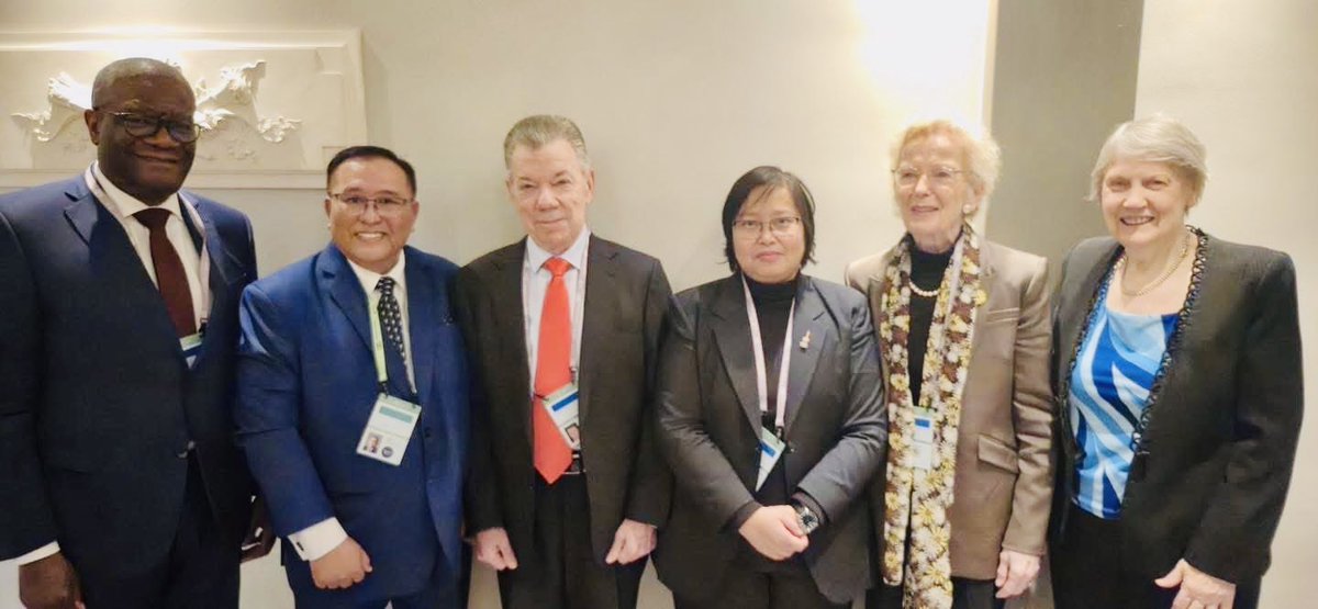 Meeting with the ELDERS <a href="/MunSecConf/">Munich Security Conference</a> NUG- Myanmar's Union Minister of Foreign Affairs H.E. Zin Mar Aung