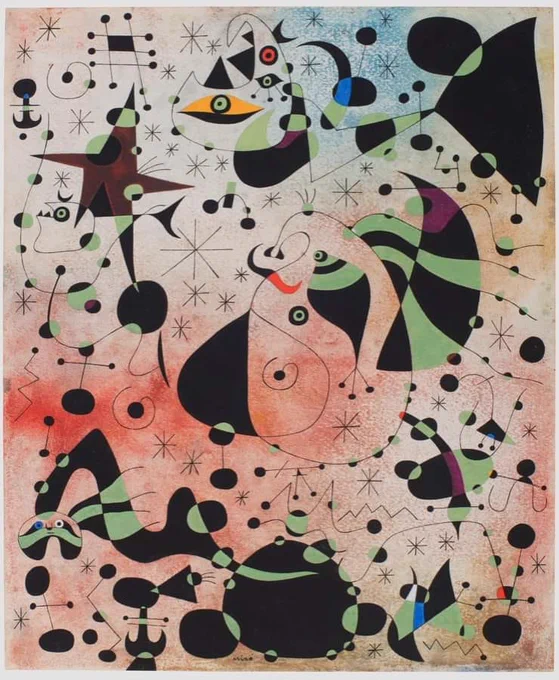 ジョアン・ミロ(Joan Miró, 1893-1983)は、20世紀を代表するスペイン・バルセロナ出身の芸術家。