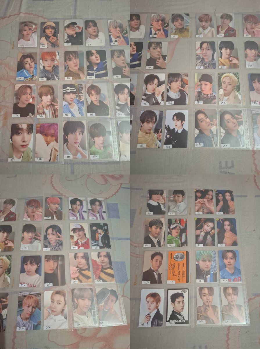 🎀wts pc nct dream &amp; h2h🎀

❌️sensitive buyer
✅️ inc pack
❌️exc adm 8%
✅️ keep with dp (splitpay)
❗️ yang ada emoji rata rata dmg
📍 jatim, sby

untuk pembelian diatas 
50k free pc ofc
100k free album unseald