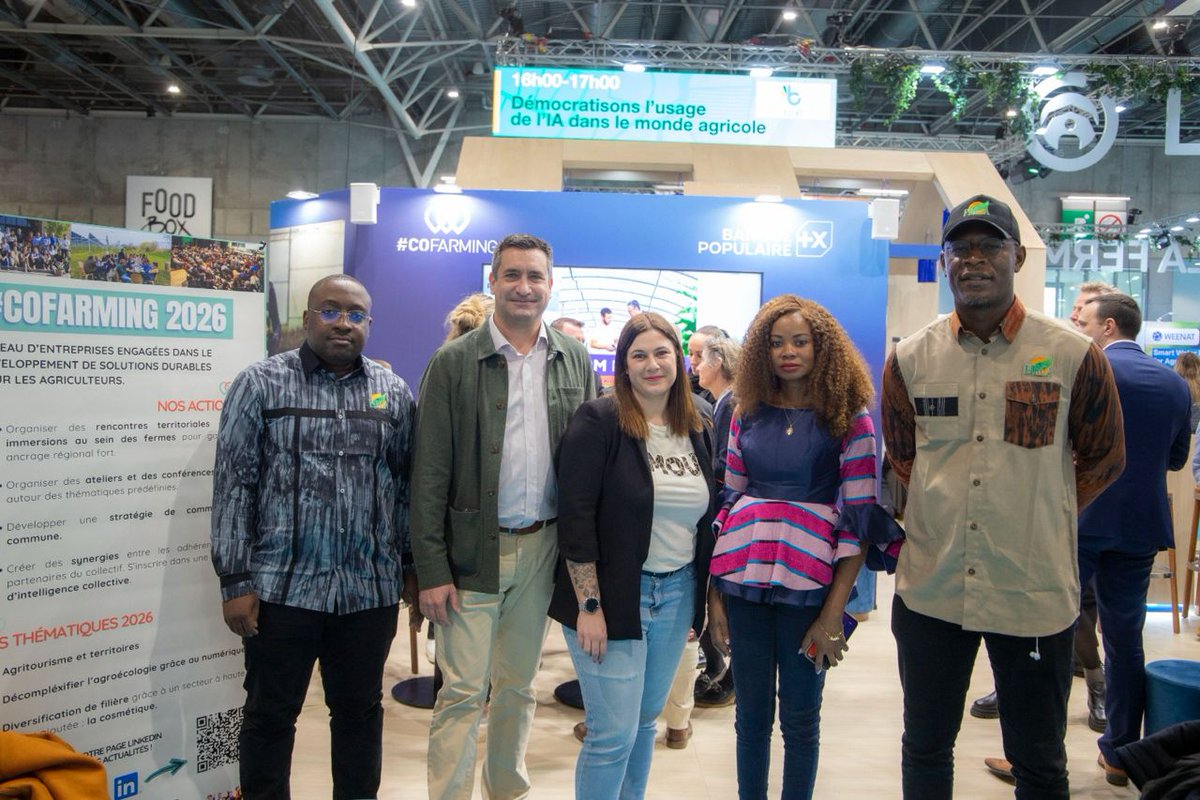 lefirca_'s tweet photo. SIA 2026 : le FIRCA s’inspire de l’expérience de la plateforme agricole COFARMING
Ce mardi 24 février 2026, la délégation du FIRCA a rencontré COFARMING, une association renommée d’entreprises agricoles, sur le pavillon 5.2 dédié aux entreprises agricoles françaises.
#FIRCA https://t.co/yNg8uBevl6
