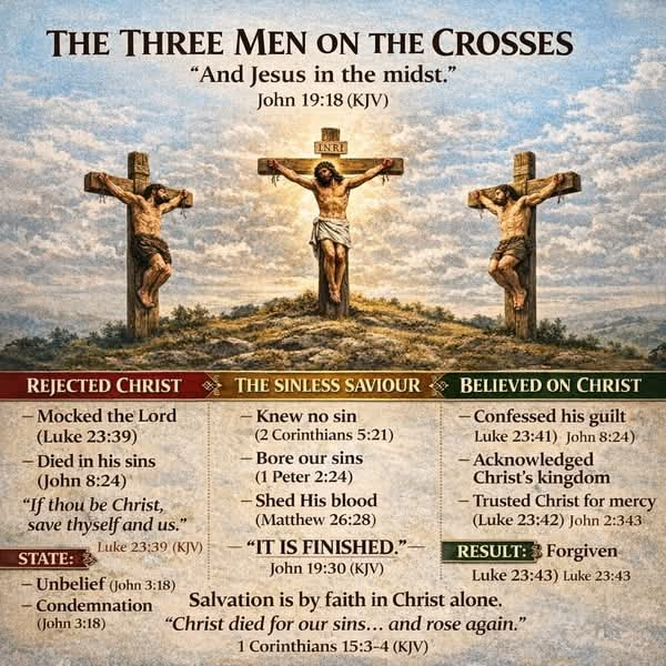 The Three Men On The Crosses !