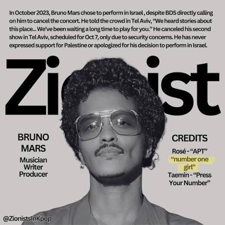 Blackpink has ALWAYS worked with producers or problematic people including: sexual abusers, transphobes, misogynists and zionists. Even before the sexual harasser Dr. Luke.