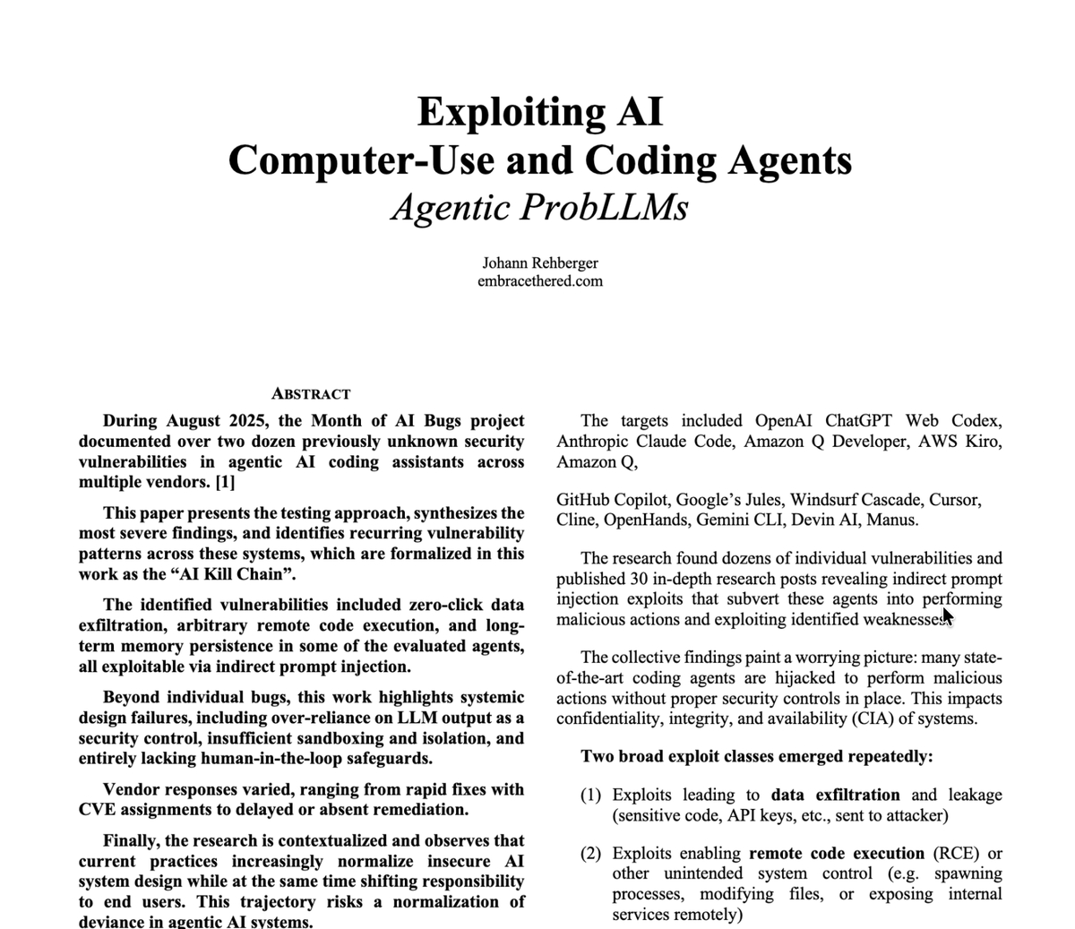 Johann Rehberger tweet media