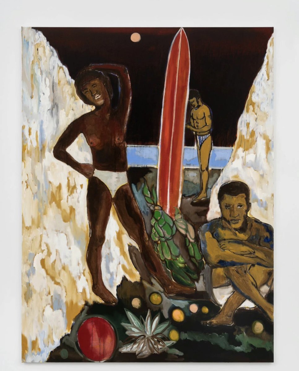 #ArtistSpot - Appah Gideon (Ghanaian)

He works primarily in painting and mixed media, often layering bold, jewel-toned colors with collaged photographs, posters, and prints drawn from his own family archives and Ghanaian visual culture.