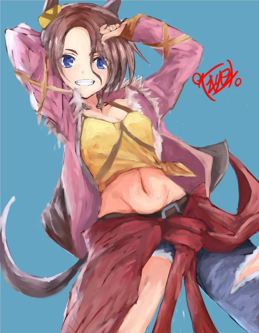#唐突に5年前の絵を載せる見た人もやる唐突に5年前の絵を載せる見た人もやる タイシンタイシンタイシーン
