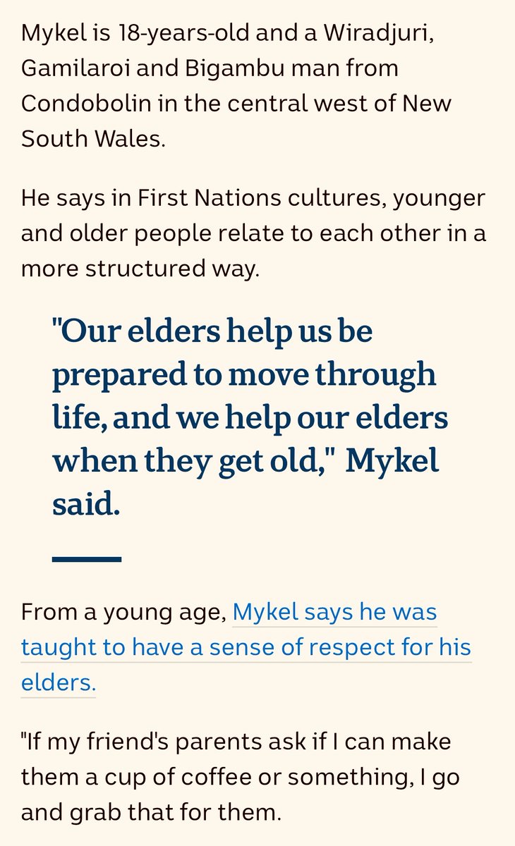 KindnessChamps's tweet photo. "Our elders help us be prepared to move through life, and we help our elders when they get old." Mykel
Intergenerational friendships benefit everyone & are the BEST🥳 LOVE this so much🥰 #intergenerationalfriendships #thereisgood❤️
Thanks @abcnews😊 https://t.co/00gYl39M7O https://t.co/8KPMBkkrMS