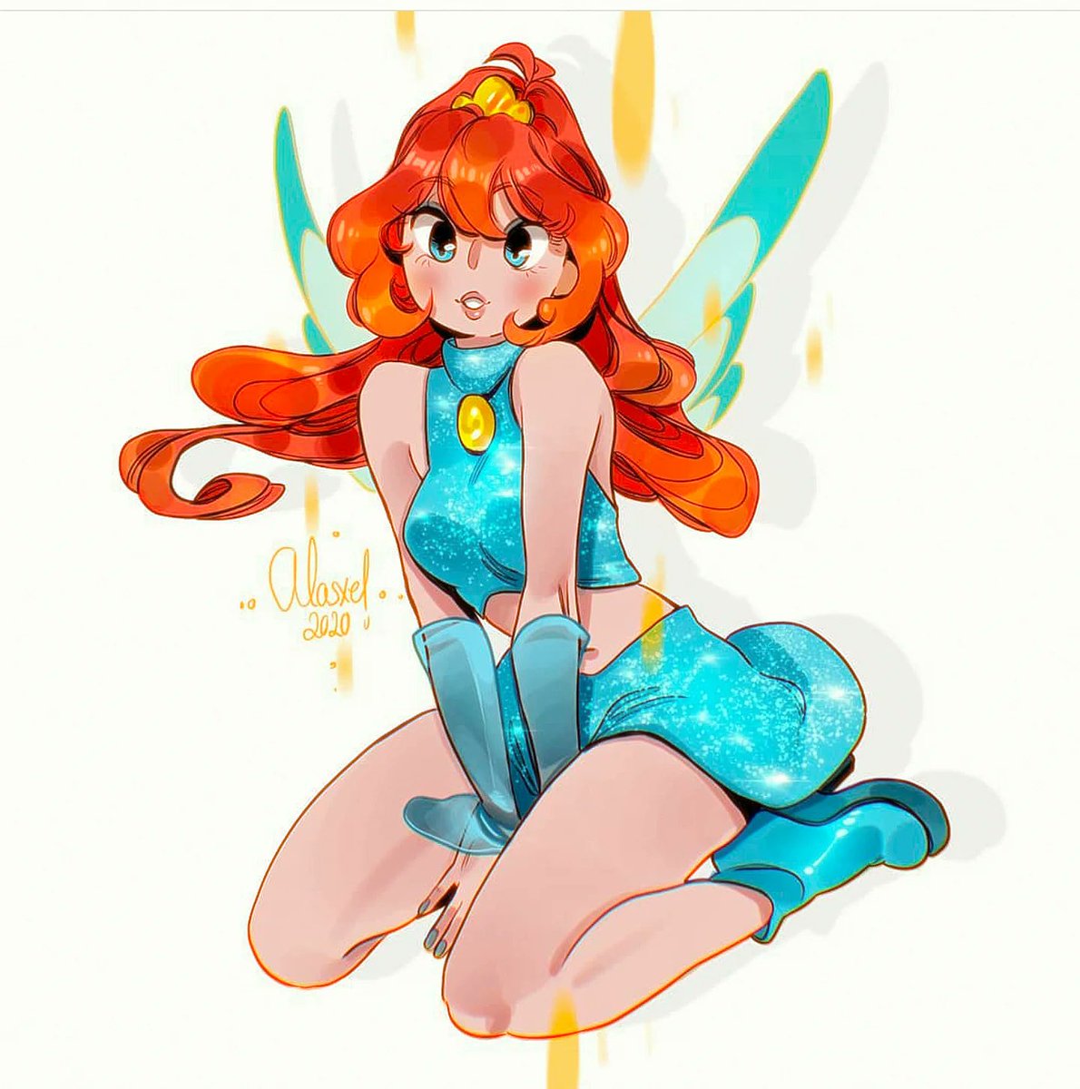 alasxegalei's tweet image. 2020 vs 2025 💖✨ #winxclub #bloom #redraw