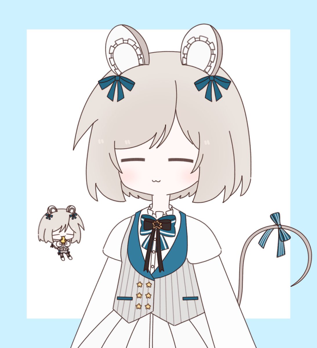 RT @asaba_yorune: 🐭☕️ #青葉モカ