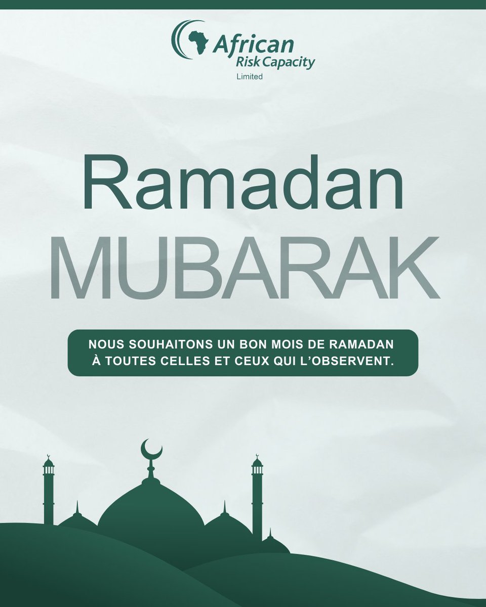 Africa Risk Capacity (Ltd) tweet media
