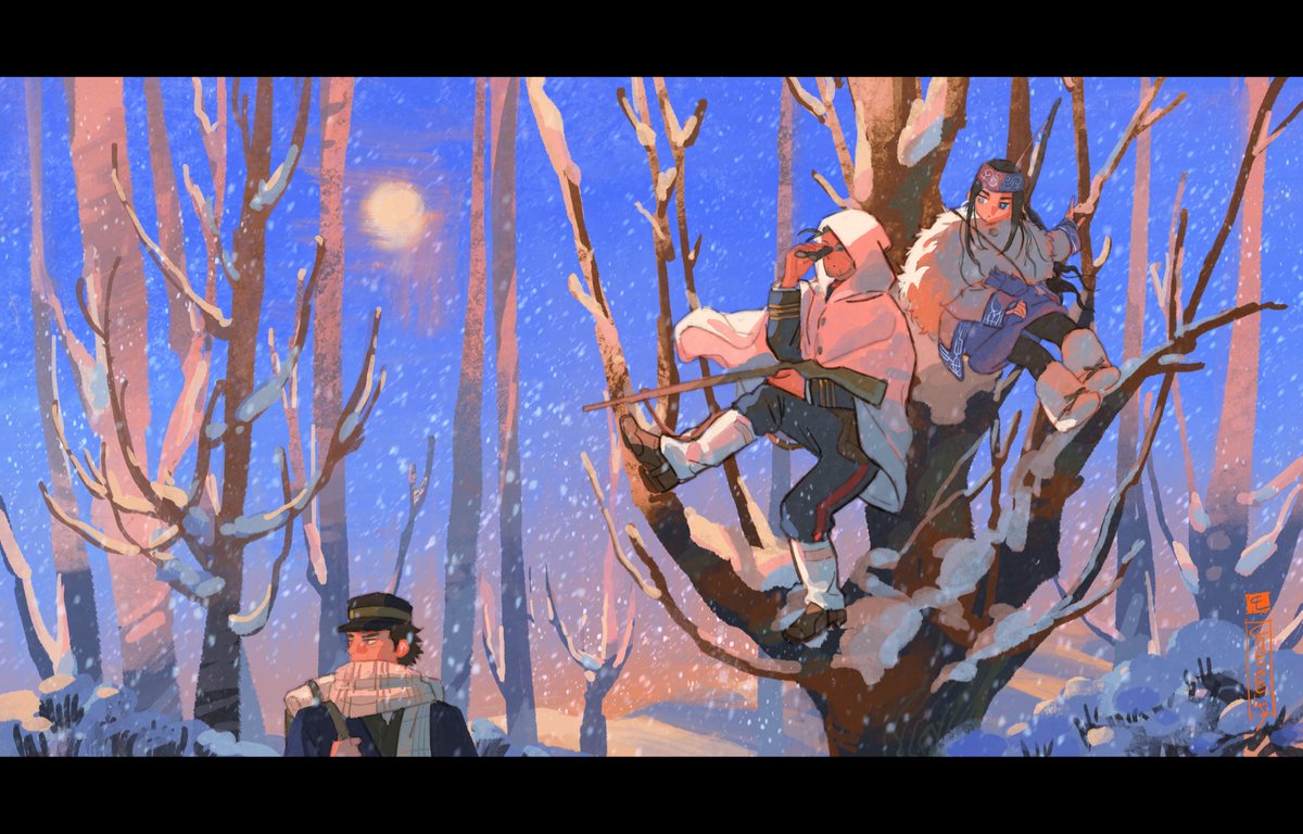 i just keep drawing this guy in situations #goldenkamuy