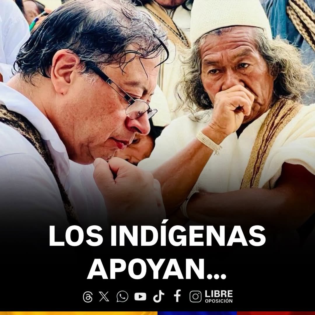 Libre_Oposicion's tweet photo. Los indígenas apoyan:

-¡La reforma laboral y no trabajan!
-¡La reforma a la salud y tienen sus propios medicos!
-¡La reforma pensional y no cotizan!
-¡Apoyan el aumento de impuestos y no pagan impuestos!

¡Qué se acabe la alcahueteria, si quieren derechos que cumplan obligaciones!