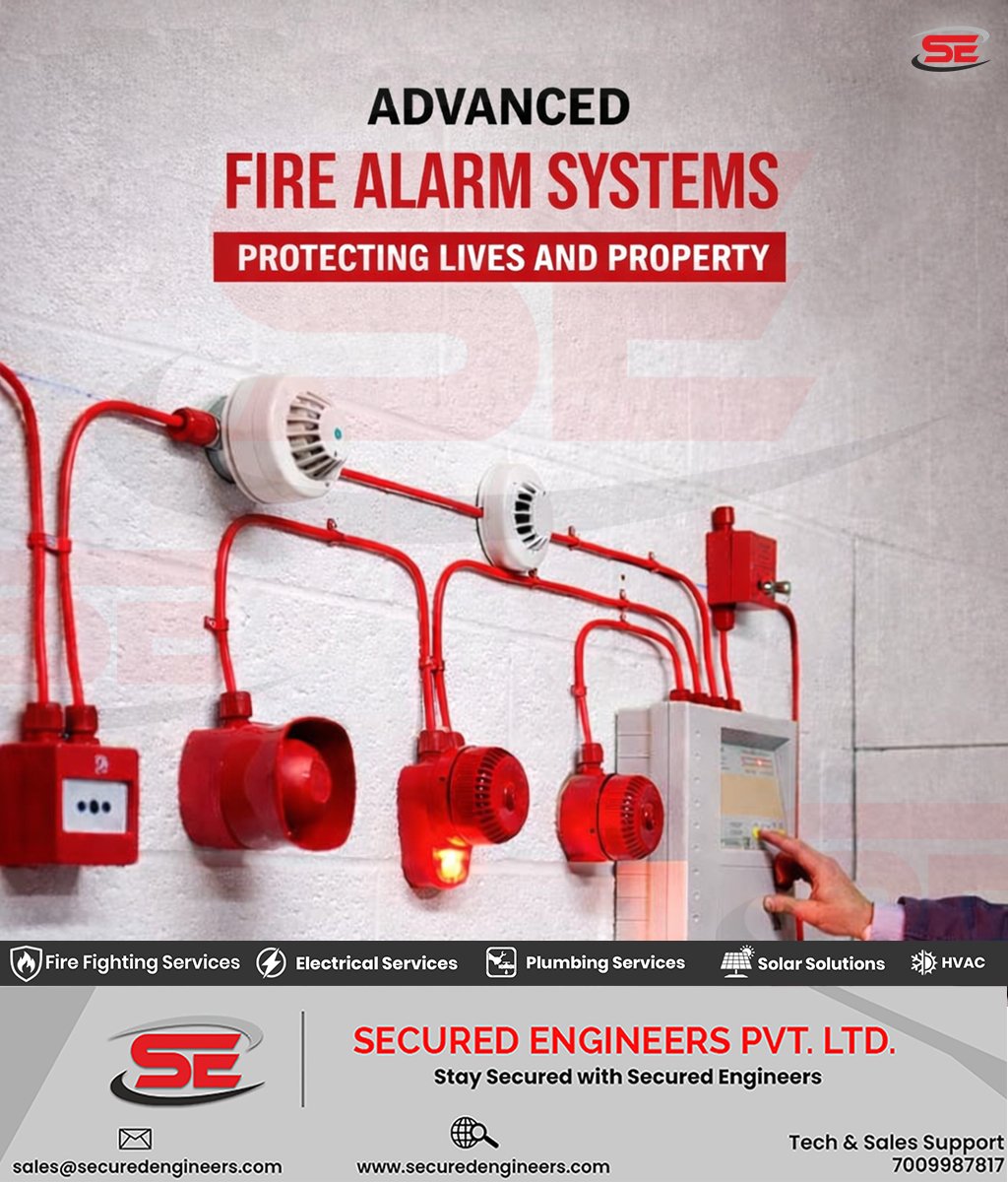 SecuredEnginee2's tweet photo. 🔥 Fire Alarm Systems | Early Detection | Faster Response
✔Smoke &amp; Heat Detection
✔Instant Audio-Visual Alerts
✔Fire NOC 

For Hospitals | Warehouses | Industries | Commercial Buildings. 

Complete MEP Sol. Available
DM 7009987817

#FireSafety #MEP #FireAlarm #IndustrialSafety https://t.co/wwRLWyPQCe
