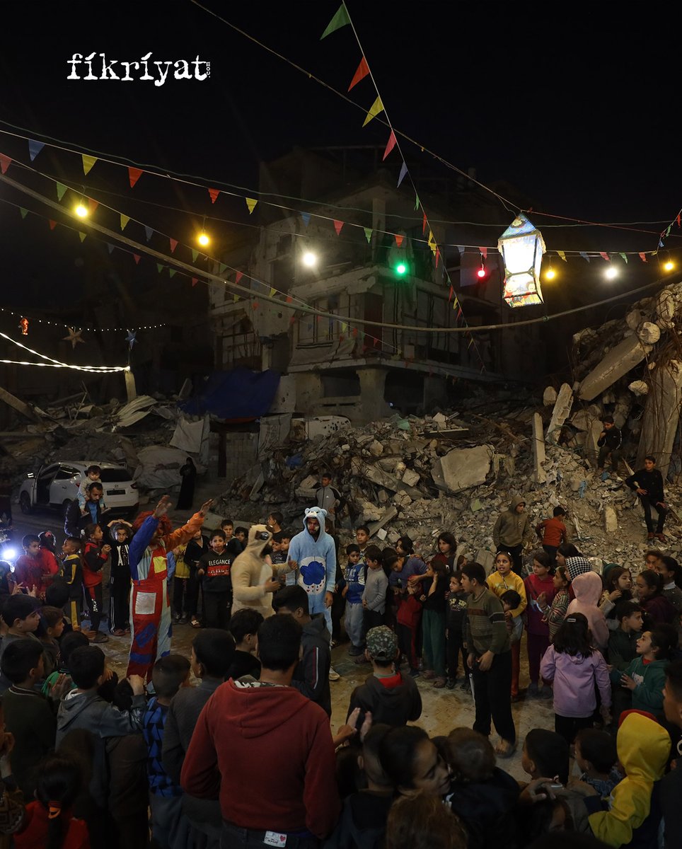 Gazze’de yıkımın ortasında Ramazan sevinci.