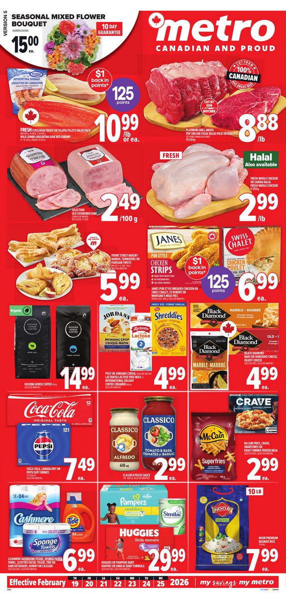 caflyer's tweet photo. Your Weekly Savings – Metro Flyer | February 19–25, 2026
https://t.co/8P1a3Jo1cA https://t.co/j2wz083bA2