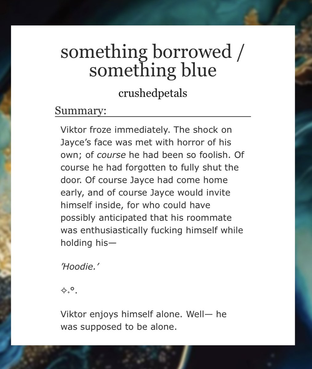 viktor’s f64 diagnosis💫 tweet media