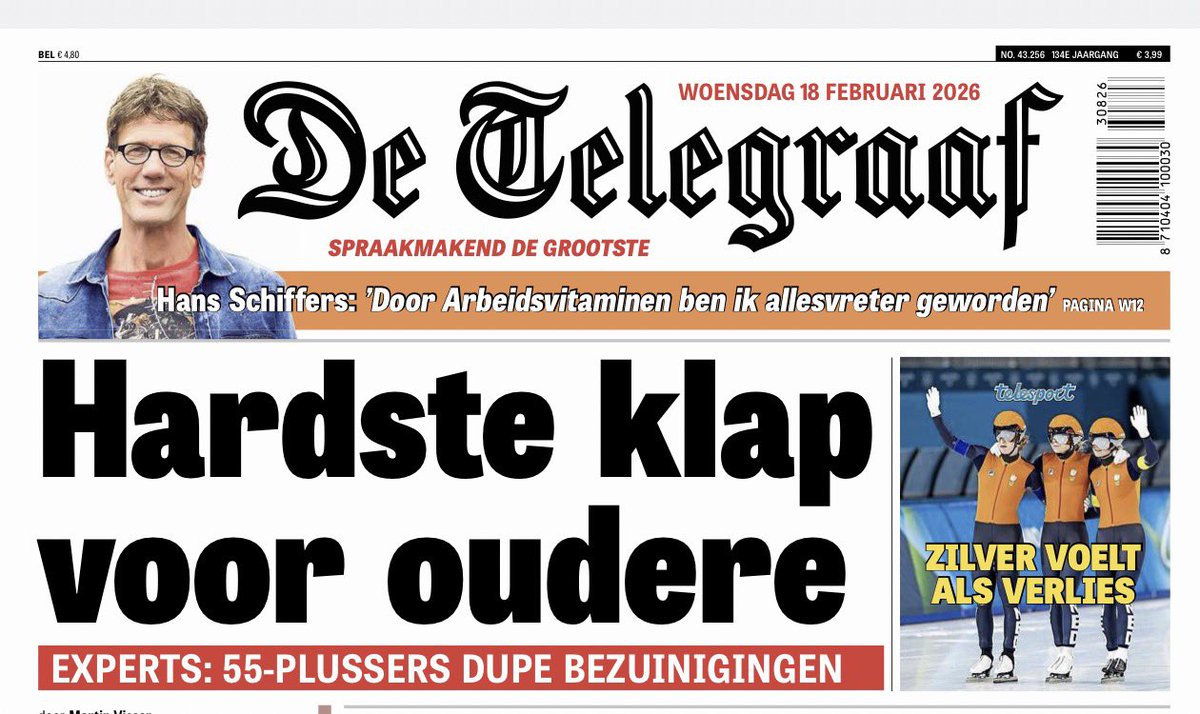 De asociale bezuinigingen op de zorg en sociale zekerheid raken Nederlanders en vooral onze ouderen keihard. Het is abject dat Jetten miljarden aan asiel, Afrika, stikstof/klimaat en bommen en granaten wil besteden en de gewone man en vooral ouderen hiervoor laat bloeden.