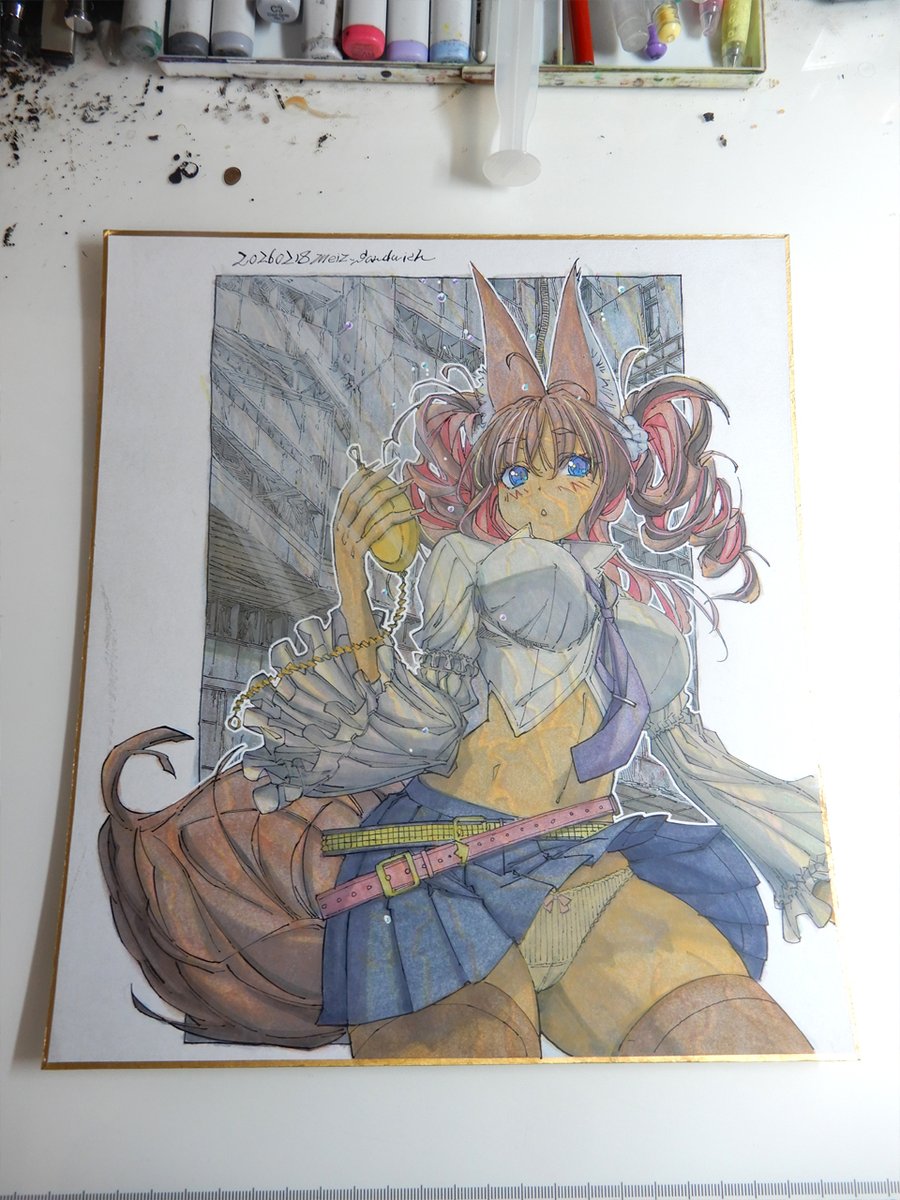 アナログ：2448：思い出が沈む街】 泡と波の揺らぎが溶かす時間