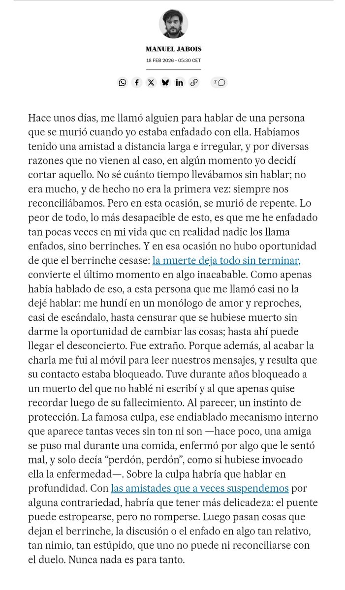 «Nunca nada es para tanto».

Lo de <a href="/manueljabois/">Manuel Jabois</a>.