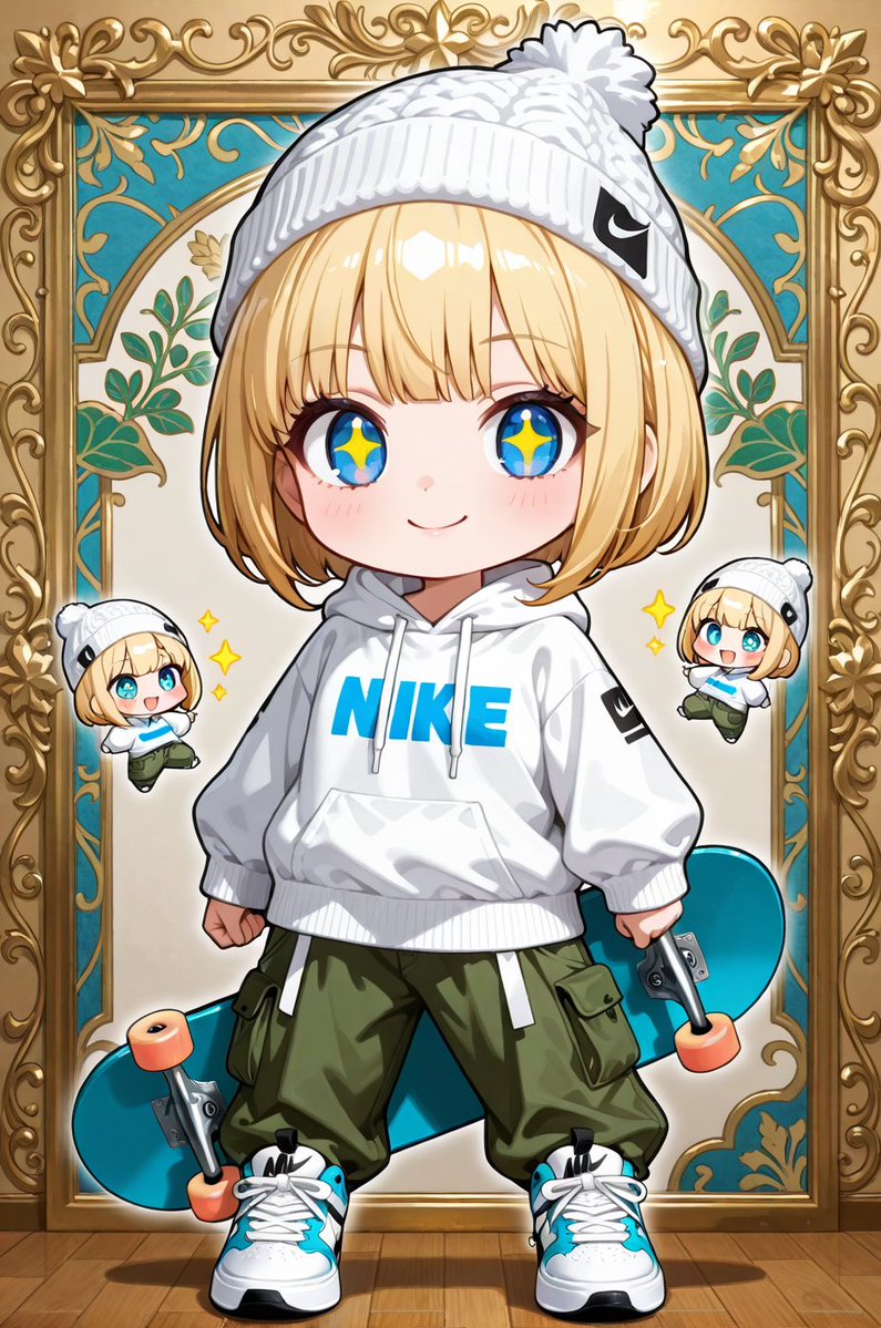 3時の美少女 #NAOの騎士団 今日は愛ちゃんいっぱい作ってみた