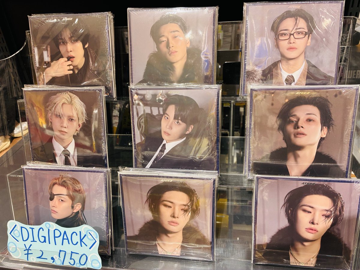 ATEEZ】 📣緊急再入荷📣 限定特典付き『GOLDEN HOUR Part4』DIGIPACK