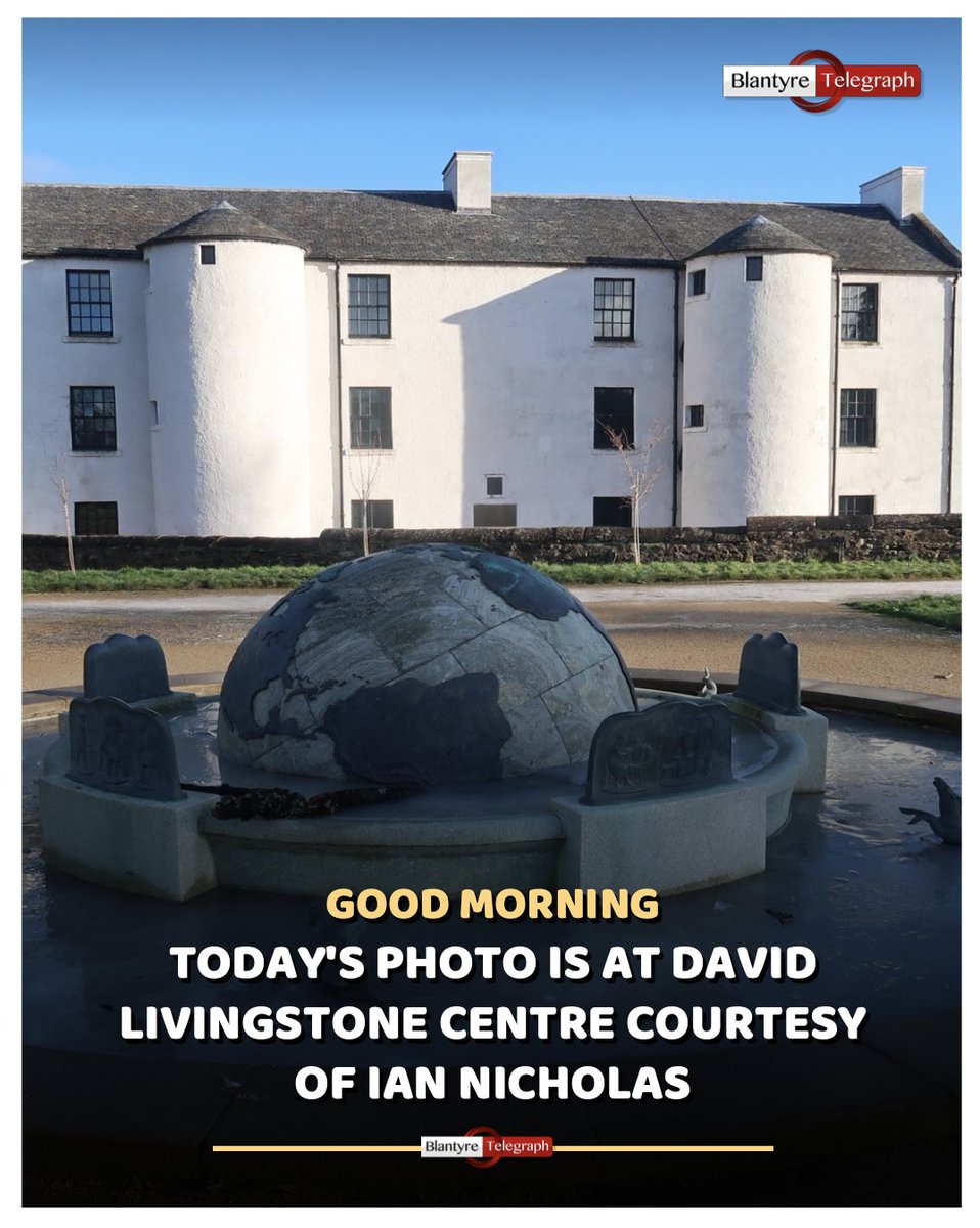 GOOD MORNING BLANTYRE
Ready to start the day?

Today's featured Photo is at David Livingstone Centre courtesy of reader, Ian Nicholas. Do YOU have a photo of the Blantyre area you would like featured here in mornings? Send us a message today. 

Unlock the facebook.com/blantyretelegr…