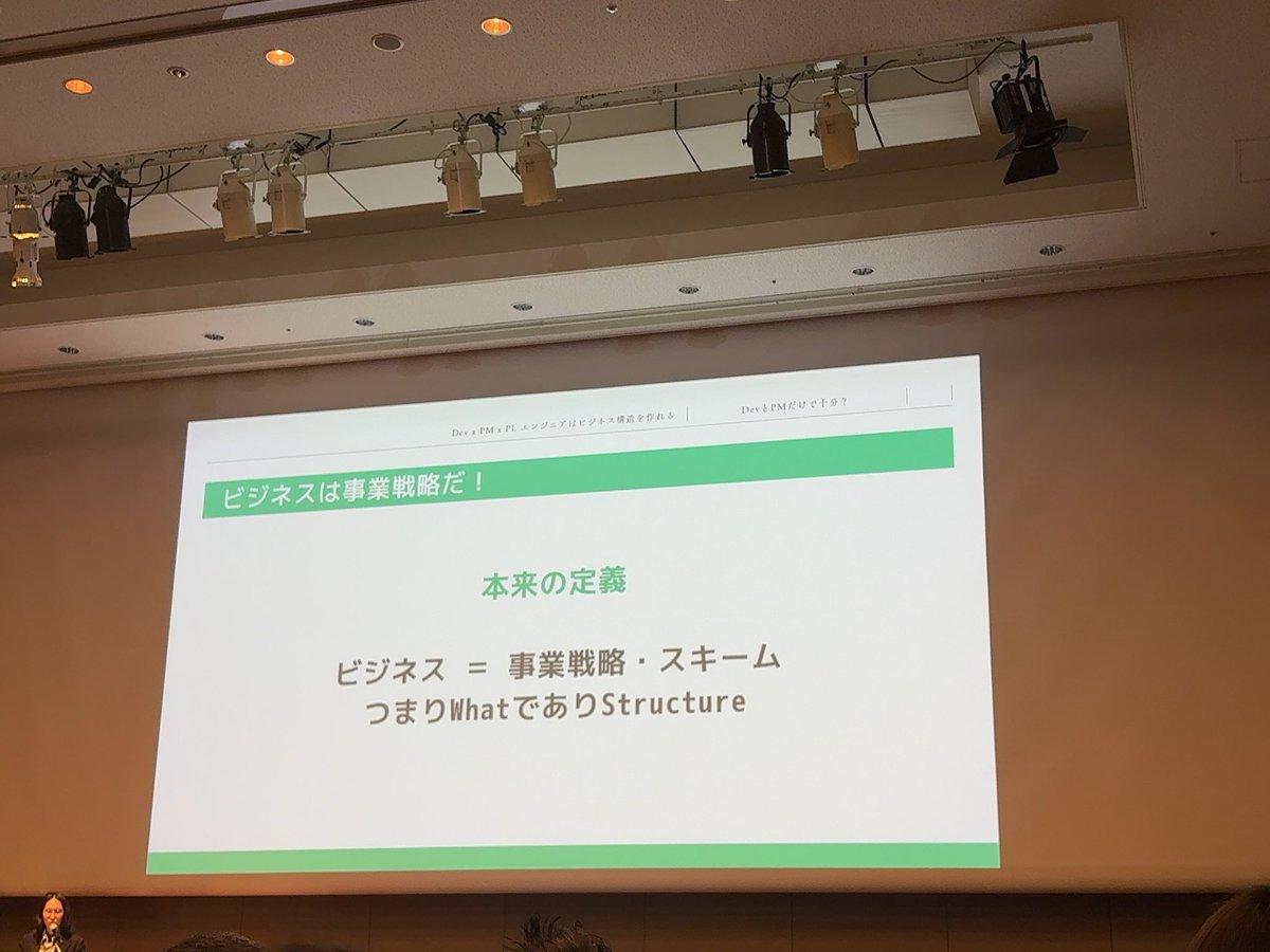enokii_san's tweet image. #devxpm #devsumi #devxpmA
ビジネスは事業戦略・スキームである
ストラクチャー