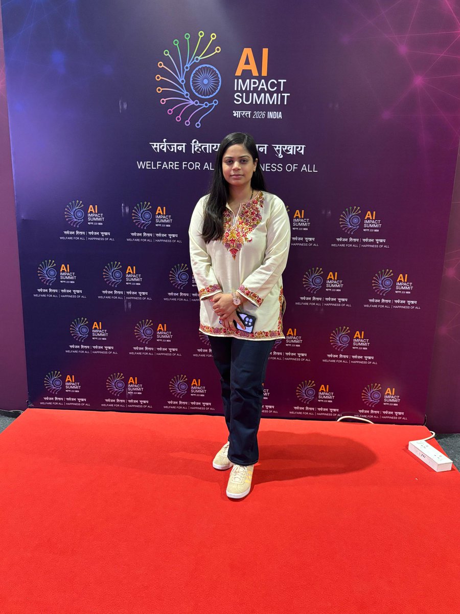 AlkaTweetaholic's tweet photo. AI Summit 2026: Powering the Next Tech Revolution...
#AISummit2026
#AIImpactSummit
#AISummit
#PMModi
#bharatmandapam https://t.co/qO7lNeNKPI