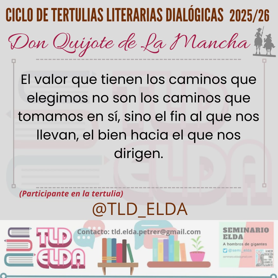 Tertulias literarias dialógicas Elda-Petrer tweet media