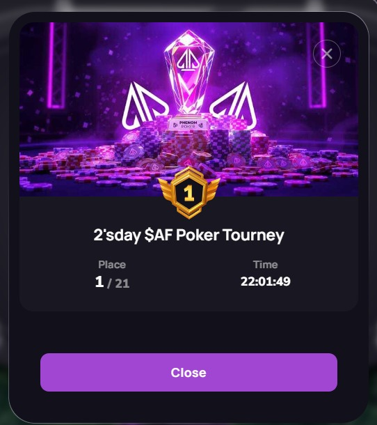 1st place!